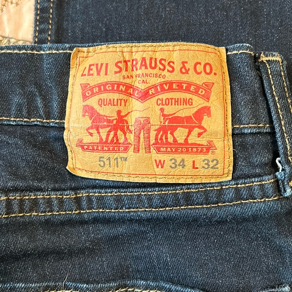 Levi’s 511 men’s jeans size 34 x 32